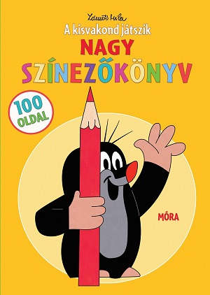 A kisvakond játszik - Nagy színezőkönyv