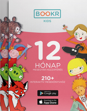 BOOKR Kids Mesetár előfizetés - 12 hónap BOOKR Kids Mesetár előfizetés - 12 hónap